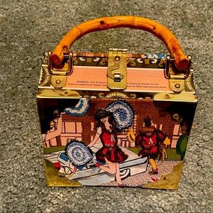 Vintage Cigar Box Purse/Clutch